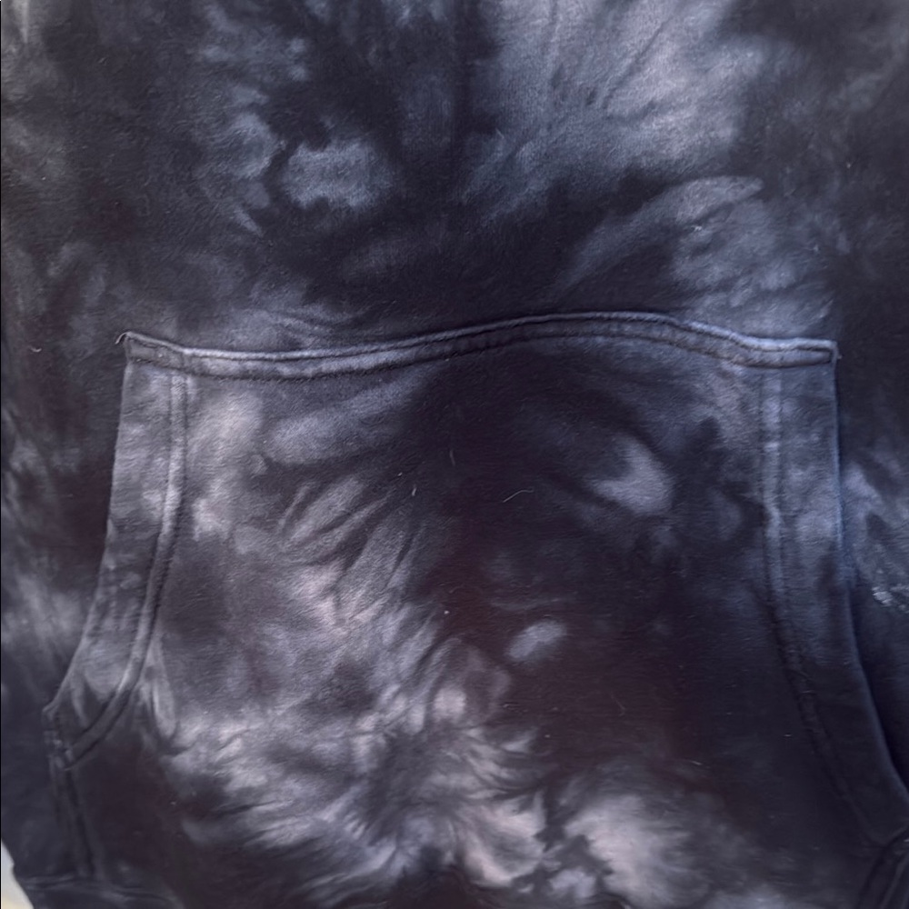 Black Tie-Dye Beachcomber Hoodie - Picture 5 of 14